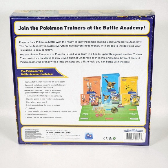 Pokemon TCG Battle Academy Booster Card Collection Complete Brand New Sealed - Picture 4 of 7